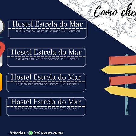 Hostel Estrela do Mar - Pé na Areia Itanhaém Exterior foto