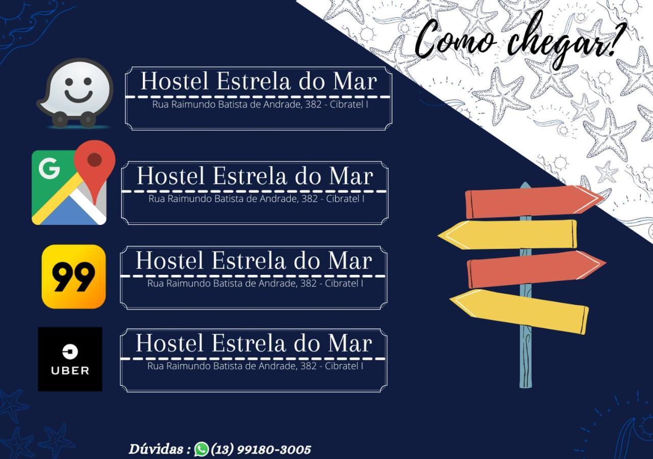 Hostel Estrela do Mar - Pé na Areia Itanhaém Exterior foto